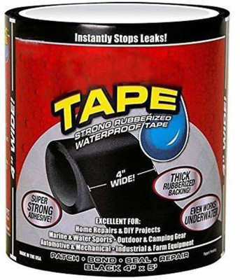 Raksha Retail Single Sided Multipurpose Dispenser Adhesive (Manual)(Black)