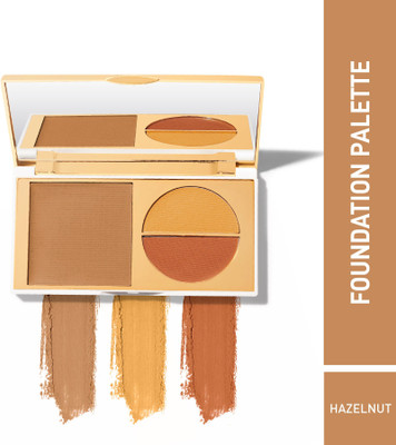 MyGlamm Total FF Cream Foundation Palette Compact(Hazelnut, 5 g)