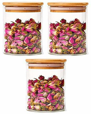 TINSUHG Glass Fridge Container  - 300 ml(Pack of 3, Clear)