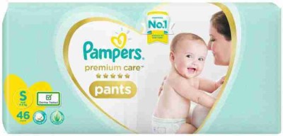 Pampers Premium Care S 46 Pant Diaper - S(46 Pieces)