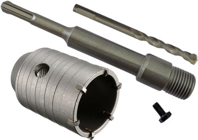 Inditrust High Quality 50mm Concrete Hole Saw with 160mm Concrete Rod set (Pack of 2)