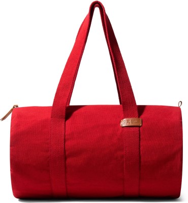 DailyObjects Crimson Red Swing Duffle Bag Duffel Without Wheels
