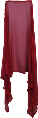 matching mart Chiffon Solid Women Dupatta