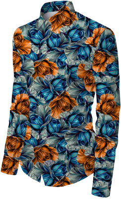 retort fashion Polycotton Floral Print Shirt Fabric