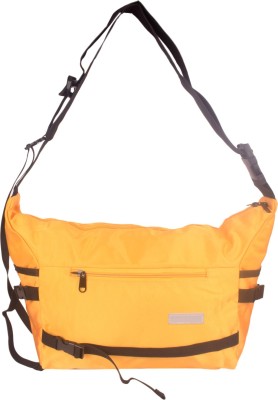 Bagkok Yellow Shoulder Bag Yellow Polyester Shoulder Bag