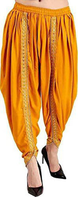 FC First Choice Regular Fit Women Yellow Trousers