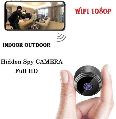 AVOIHS Mini Wifi Full HD Spy Hidden Wireless CCTV IP Camera For Home Spy Camera Small Mini WiFi Wireless Cloud-Based Storage, Night Vision, Two Way Communication, Supports Upto 64 GB Micro SD Card Security Camera(64 GB, 1 Channel)