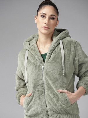 Roadster Full Sleeve Solid Women Jacket