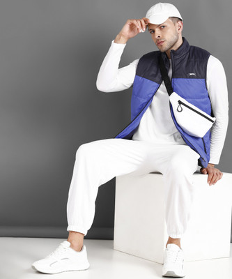 SLAZENGER Sleeveless Colorblock Men Jacket