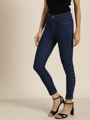 all about you Skinny Women Dark Blue Jeans