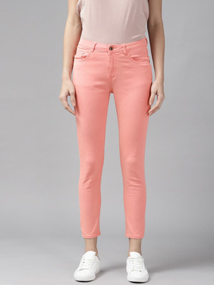 Roadster Skinny Women Pink Jeans