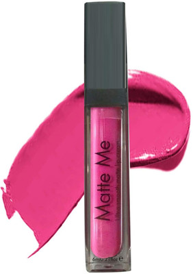 ADJD Ultra Smooth Matte Me Liquid Lipstick For all skin type(PINK, 6 ml)