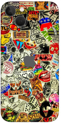 wrap craft APPLE IPHONE 13 Mobile Skin(Multicolor)