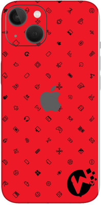 wrap craft Apple Iphone 13 Mobile Skin(Red)