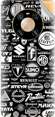 Snooky Huawei Mate 40 Pro 4G Mobile Skin(Black, White)