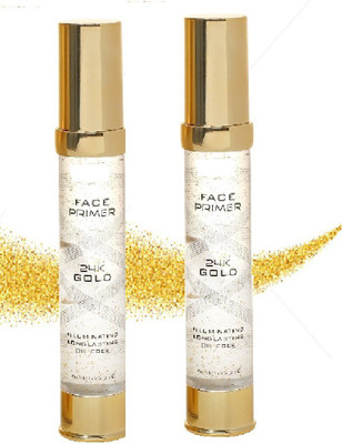 GFSU MAGIC COLOR GOLD GEL PRIMER MATTE FINISH OIL FREE COMBO OF TWO Primer  - 60 ml(TRANSPARENT)