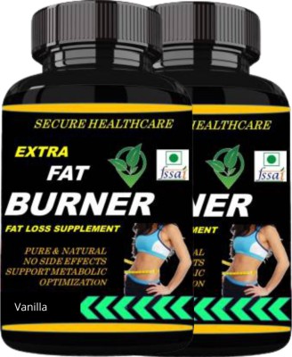 hindustan herbal Extra Fat Burner, Weight Loss, Body Fat Burn, Flavor Vanilla, Pack of 2(2 x 50 g)