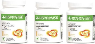 HERBALIFE Afresh GINGER combo of 3 Protein Blends(150 g, Ginger)
