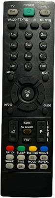 HDF Remote Control Compatible For LG/Plasma LCD/LED TV. URC39A LG Plasma Remote Controller(Black)
