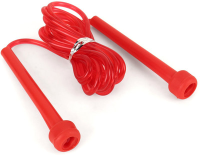 zokato Slim Skipping Rope Jumping Ropes Freestyle Skipping Rope Freestyle Skipping Rope(Red, Length: 30 cm)