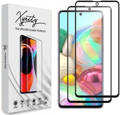 XYNITY Edge To Edge Screen Guard for Samsung Galaxy S10 Lite(Pack of 2)