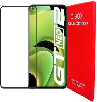 Q Box Edge To Edge Tempered Glass for Realme GT Neo2(Pack of 1)
