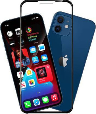 Donald Edge To Edge Tempered Glass for Apple iPhone 12 Pro Max(Pack of 1)