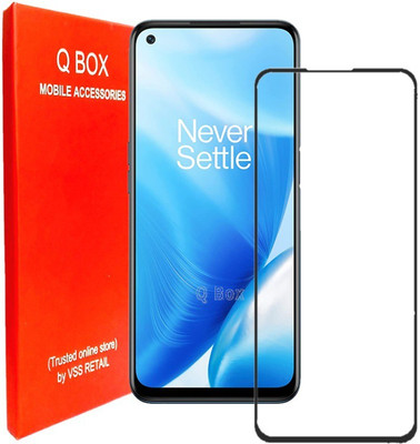 Q Box Edge To Edge Tempered Glass for Oneplus 9RT(Pack of 1)