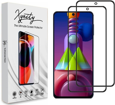 XYNITY Edge To Edge Tempered Glass for Samsung Galaxy S10 Lite(Pack of 2)