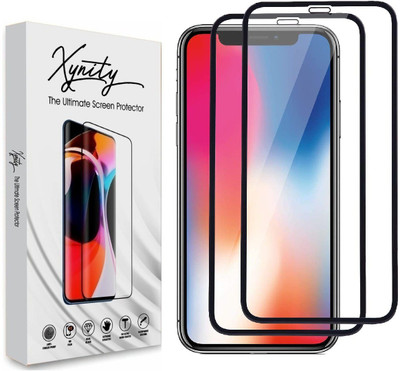 XYNITY Edge To Edge Tempered Glass for Apple iPhone XR(Pack of 2)