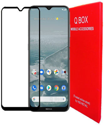 Q Box Edge To Edge Tempered Glass for Nokia G20(Pack of 1)