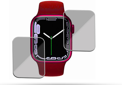 JSGROWITTECH Screen Guard for Apple Watch Series 7 41mm(Pack of 2)