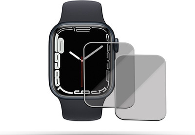 JSGROWITTECH Screen Guard for Apple Watch Series 7 41mm(Pack of 2)