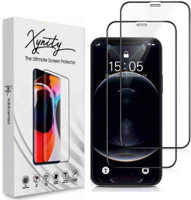 XYNITY Tempered Glass Guard for Apple iPhone 12 Pro(Pack of 2)