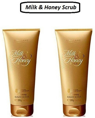 Oriflame milk and honey gold set Scrub ... (400 g) Scrub(400 g)
