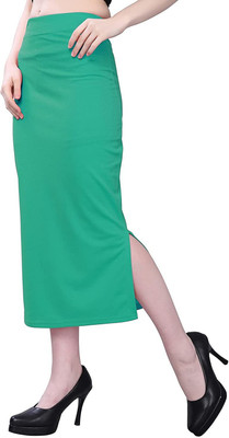 Online Generation RAMA GREEN Petticoat Women Shapewear Lycra Blend, Nylon Blend Petticoat(Free)