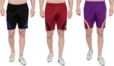 OORA Color Block Men Multicolor Sports Shorts