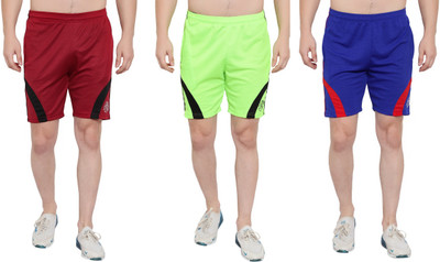 OORA Color Block Men Multicolor Sports Shorts