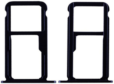 Purplesavvy Sim Card Tray(Compatible With Honor 8 - Black)