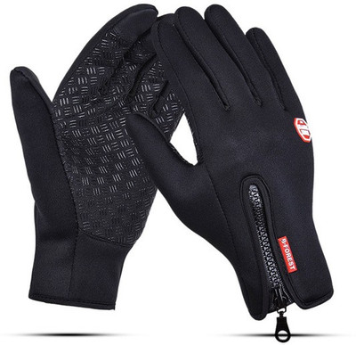 DreamPalace India Winter Riding Gloves For Men Riding Gloves(Black)