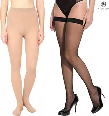 MERMAIDIM Women Regular Stockings