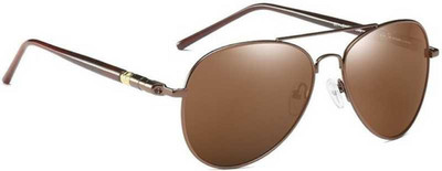 sunwear Round Sunglasses(For Men & Women, Brown)