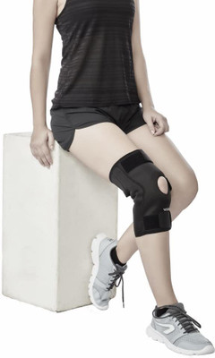 VISSCO Functional Knee Support 0733 Provides Support & Stability For Men & Women Knee Support(Black)