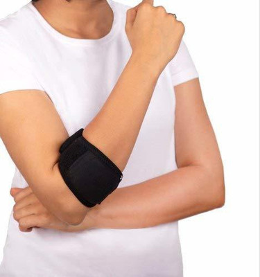PARISILL TENNIS ELBOW ADJUSTABLE Elbow Support Elbow Support(Black)