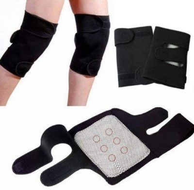 SERCUI Magnetic Therapy Knee Hot Belt Self Heating Knee pad Support Belt Knee Support Knee Support(Black)