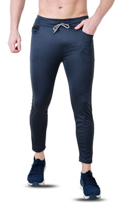 MONAL Solid Men Grey Track Pants