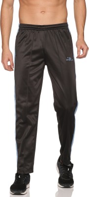 HPS Sports Solid Men Black Track Pants