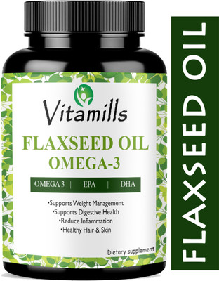 Vitamills Pro Flaxseed extract capsules Omega 369(Pro)(30 Capsules)