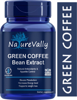 NatureVally Green Coffee Bean Extract 800mg for Weight Loss Capsule (Pro)(60 Capsules)