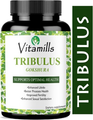 Vitamills Tribulus Terrestris Ultra Testosterone Booster (Gokshura)(Ultra)(60 Capsules)